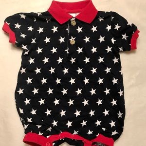 Class Club Baby 9 Month Red & Blue w/White Stars